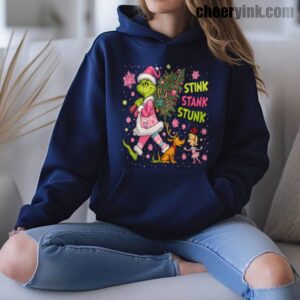 Hoodie Green Monster Christmas 16