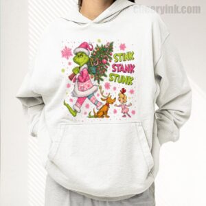 Hoodie Green Monster Christmas 17
