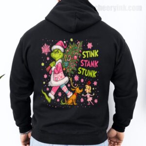 Hoodie Green Monster Christmas 27