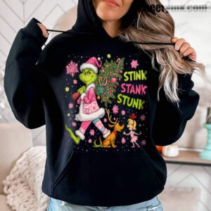 Hoodie Green Monster Christmas 3