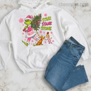 Hoodie Green Monster Christmas 34