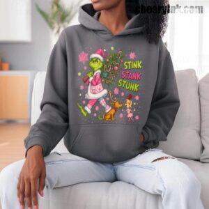 Hoodie Green Monster Christmas 9