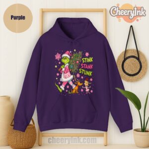 Hoodie Green Monster Christmas