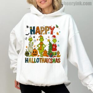 Hoodie Grinch Hallothanksmas 1