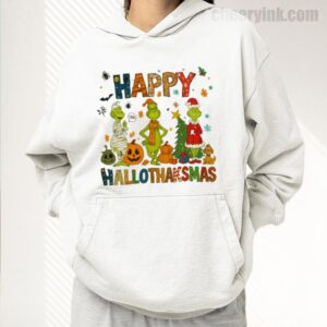 Hoodie Grinch Hallothanksmas 17