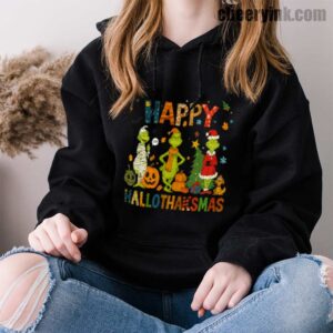 Hoodie Grinch Hallothanksmas 33