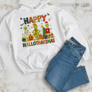 Hoodie Grinch Hallothanksmas 34