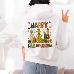 Hoodie Grinch Hallothanksmas 7
