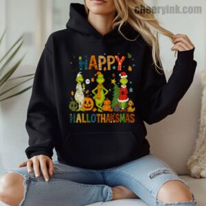 Hoodie Grinch Hallothanksmas 8