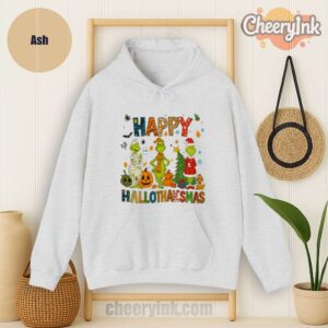 Hoodie Grinch Hallothanksmas