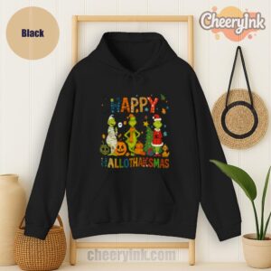 Hoodie Grinch Hallothanksmas