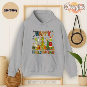 Hoodie Grinch Hallothanksmas Sport