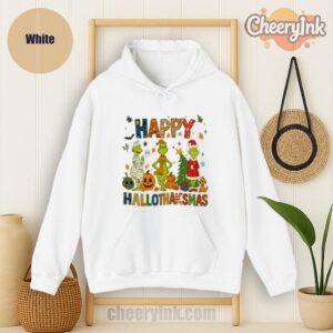 Hoodie Grinch Hallothanksmas