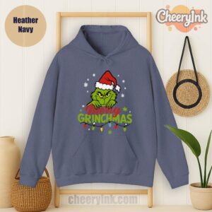 Hoodie Grinchmas Christmas Heather