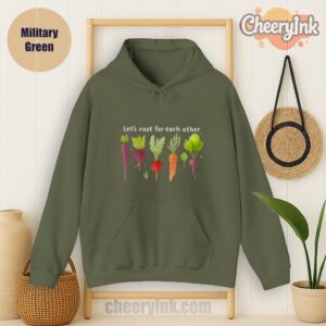Hoodie Lets Roots For Each Other Military