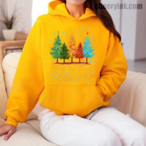 Hoodie Merry And Bright 10