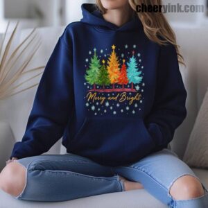 Hoodie Merry And Bright 16
