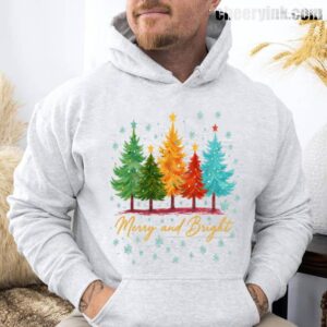 Hoodie Merry And Bright 29
