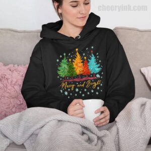 Hoodie Merry And Bright 32
