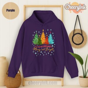 Hoodie Merry And Bright