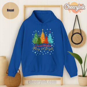 Hoodie Merry And Bright
