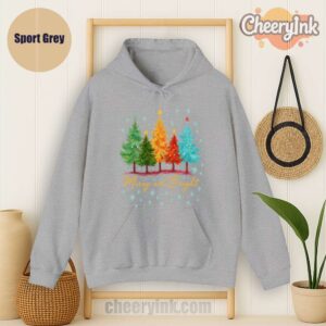Hoodie Merry And Bright Sport