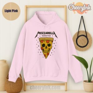 Hoodie Mozzarella Masters Light Pink