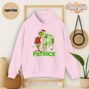 Hoodie Personalized Grinch Light