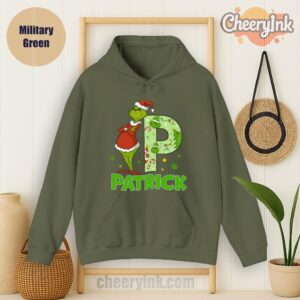 Hoodie Personalized Grinch Military