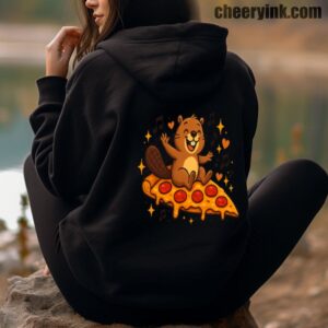 Hoodie Pizza Beaver Party 4
