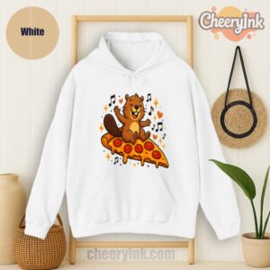 Hoodie Pizza Beaver Party