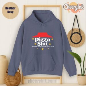 Hoodie Pizza Slut Heather