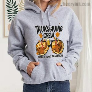 Hoodie Thanksgiving Crew 21 Hoodie