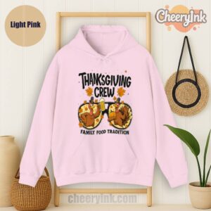 Hoodie Thanksgiving Crew Light