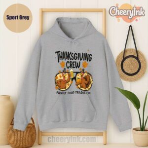 Hoodie Thanksgiving Crew Sport