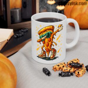 Mug Dabbing Pizza Slice 10