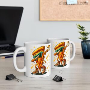Mug Dabbing Pizza Slice 11