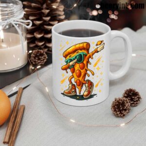 Mug Dabbing Pizza Slice 12