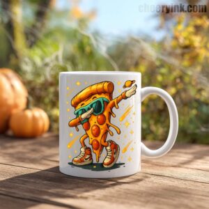 Mug Dabbing Pizza Slice 4
