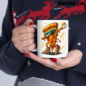 Mug Dabbing Pizza Slice 5