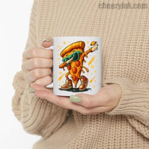Mug Dabbing Pizza Slice 6