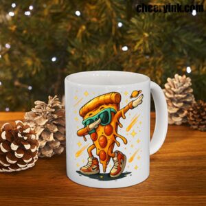 Mug Dabbing Pizza Slice 7