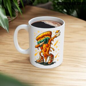 Mug Dabbing Pizza Slice 8