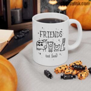 Friends Not Food Mug