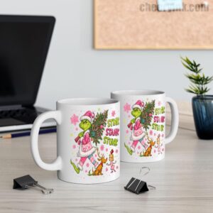 Mug Green Monster Christmas 11