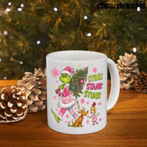 Mug Green Monster Christmas 7