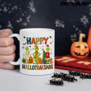 Mug Grinch Hallothanksmas 1