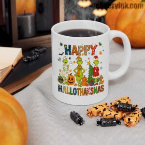 Mug Grinch Hallothanksmas 10