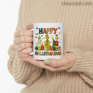Mug Grinch Hallothanksmas 6
