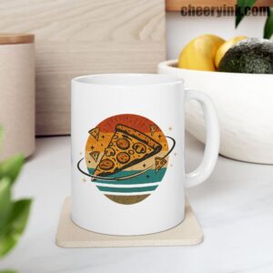 Pizza Galaxy Mug